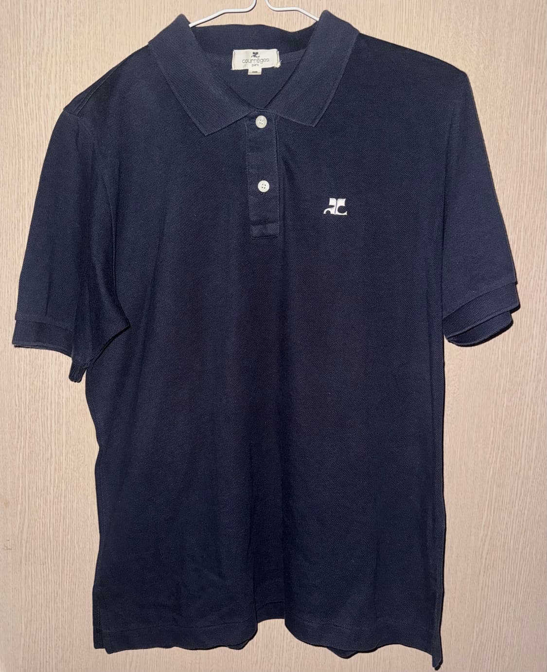 Courreges 피케 폴로 네이비  상품이미지2