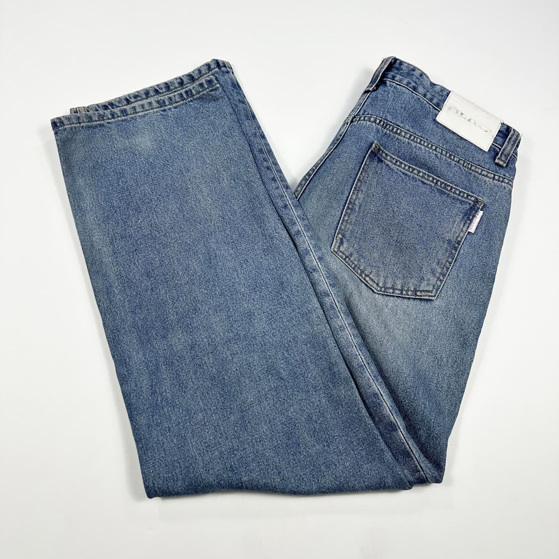 플랙진 x 런업 스트레이트 데님팬츠 (33인치) 상품이미지2