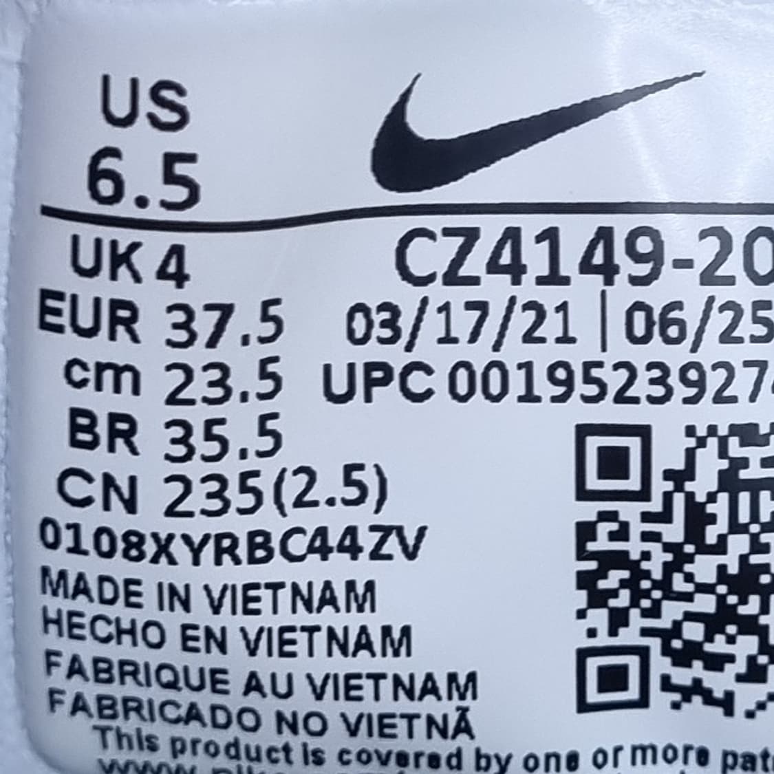 나이키 에어맥스 퓨리오사 라탄 여성운동화235  상품이미지6