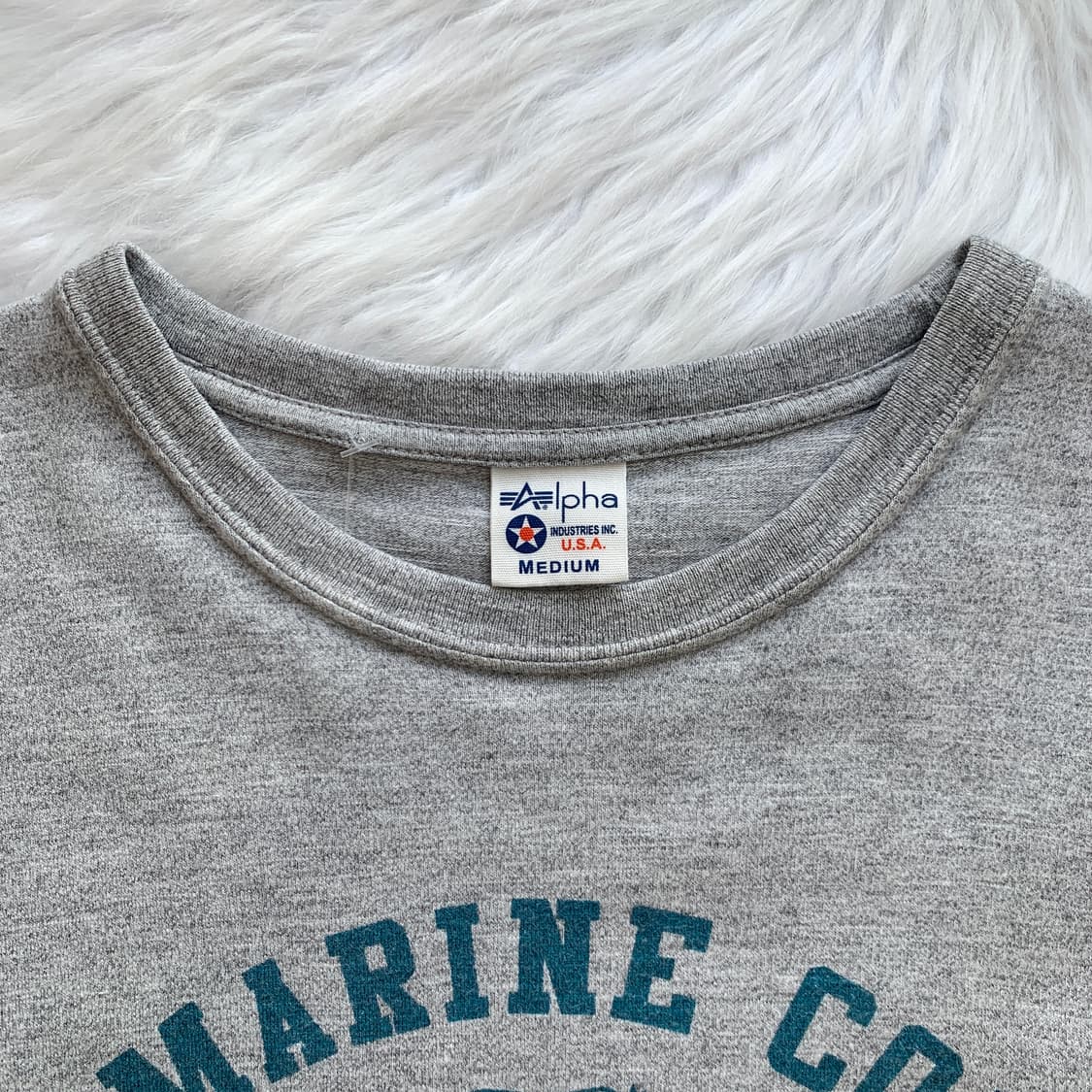 알파인더스트리 Alpha industries 레터링 반팔티 1513 상품이미지4