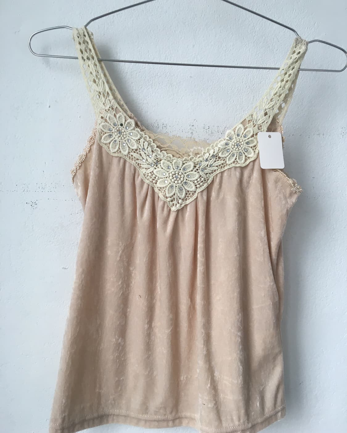 Flower point velvet sleeveless 상품이미지3