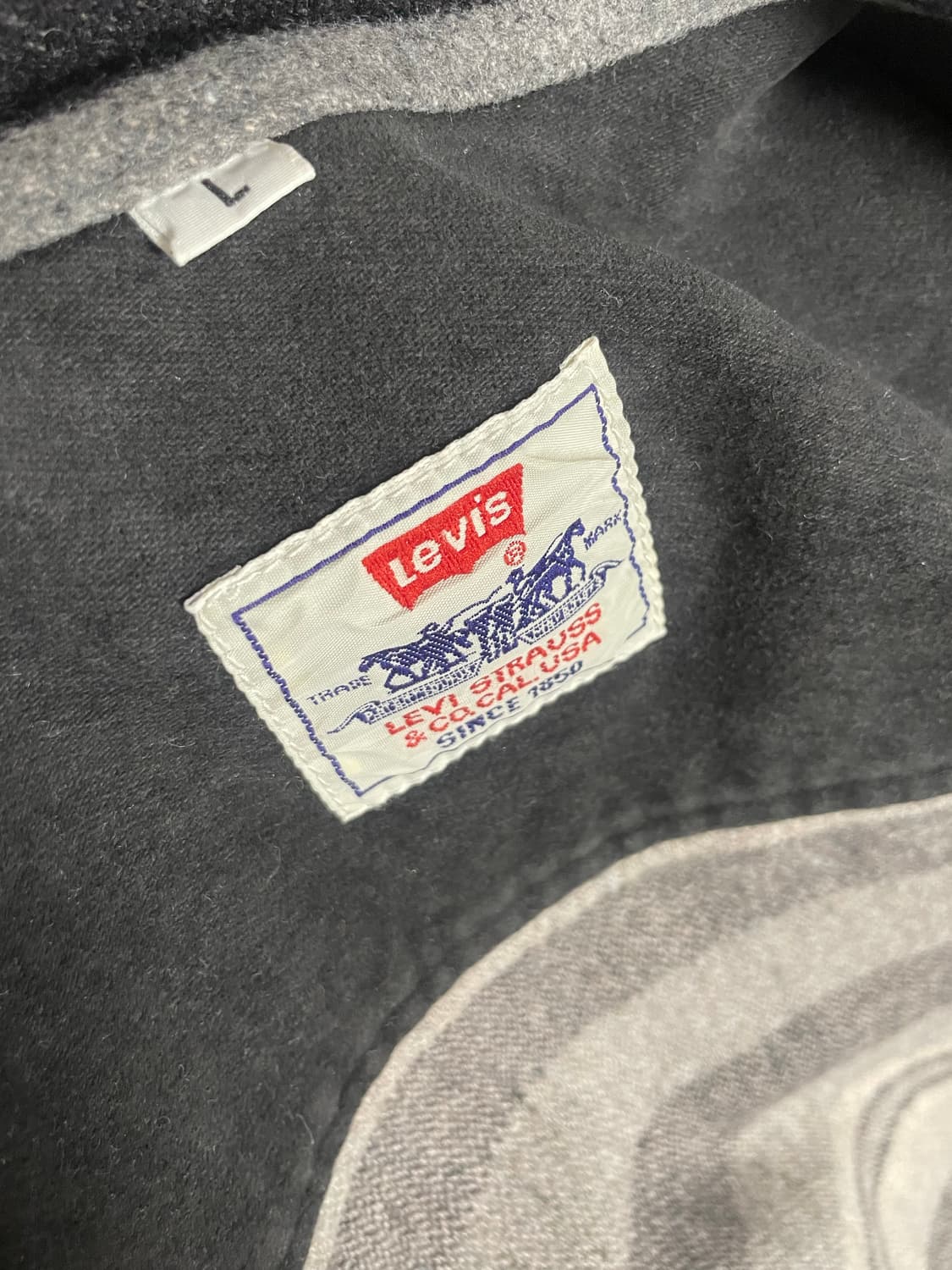 90's 리바이스 울 블랭킷 자켓 상품이미지3