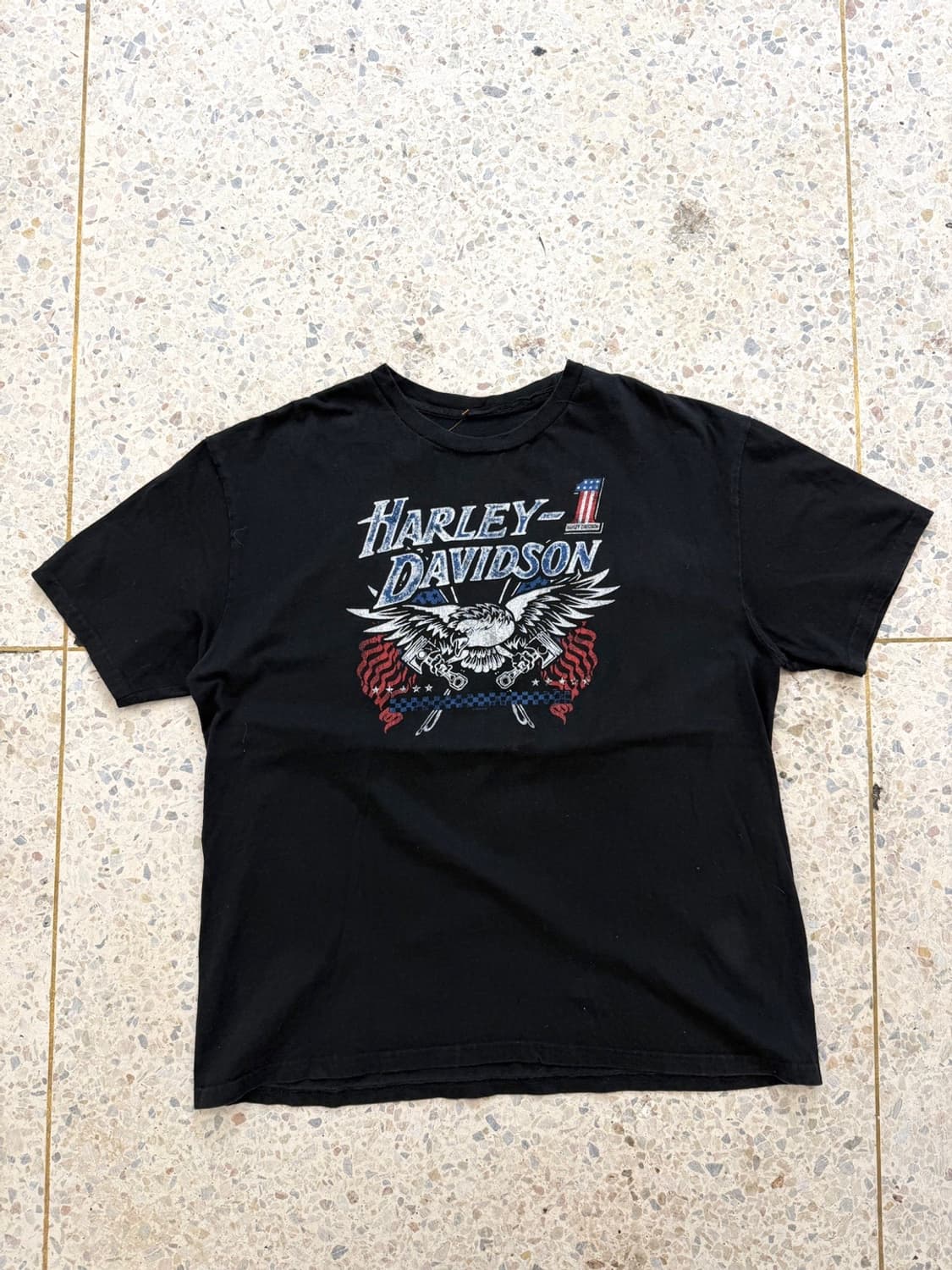 할리데이비슨 프린팅 반팔 상품이미지4
