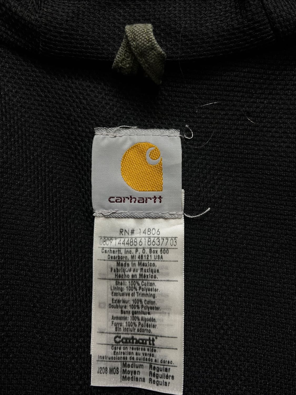 칼하트 J208 덕액티브 자켓 상품이미지5