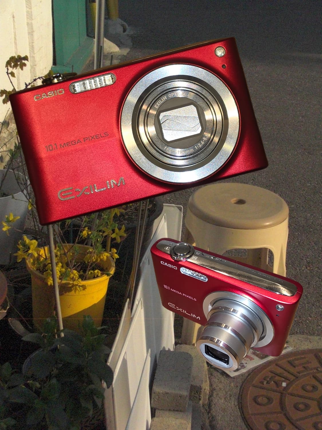 희귀 컬러!! 카시오 엑실림 z200 빈티지 디카[작례O/정품배터리] 상품이미지1