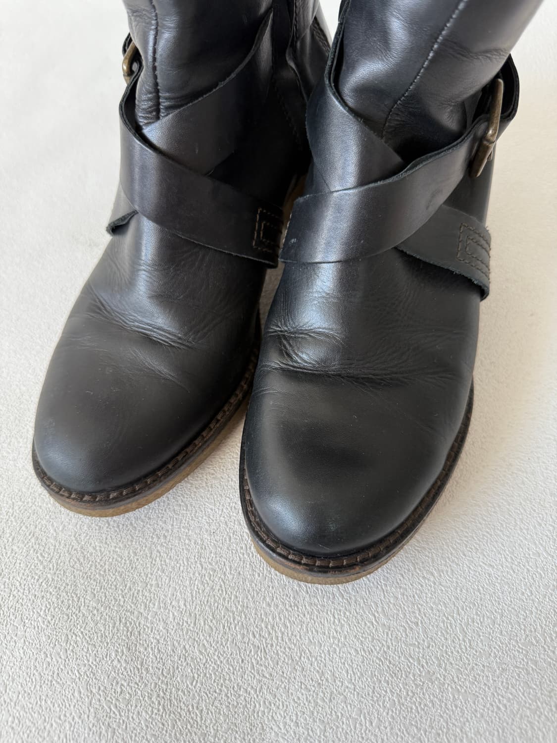 [EU38]제옥스(GEOX) 이탈리안 레더 벨크로 부츠 상품이미지7