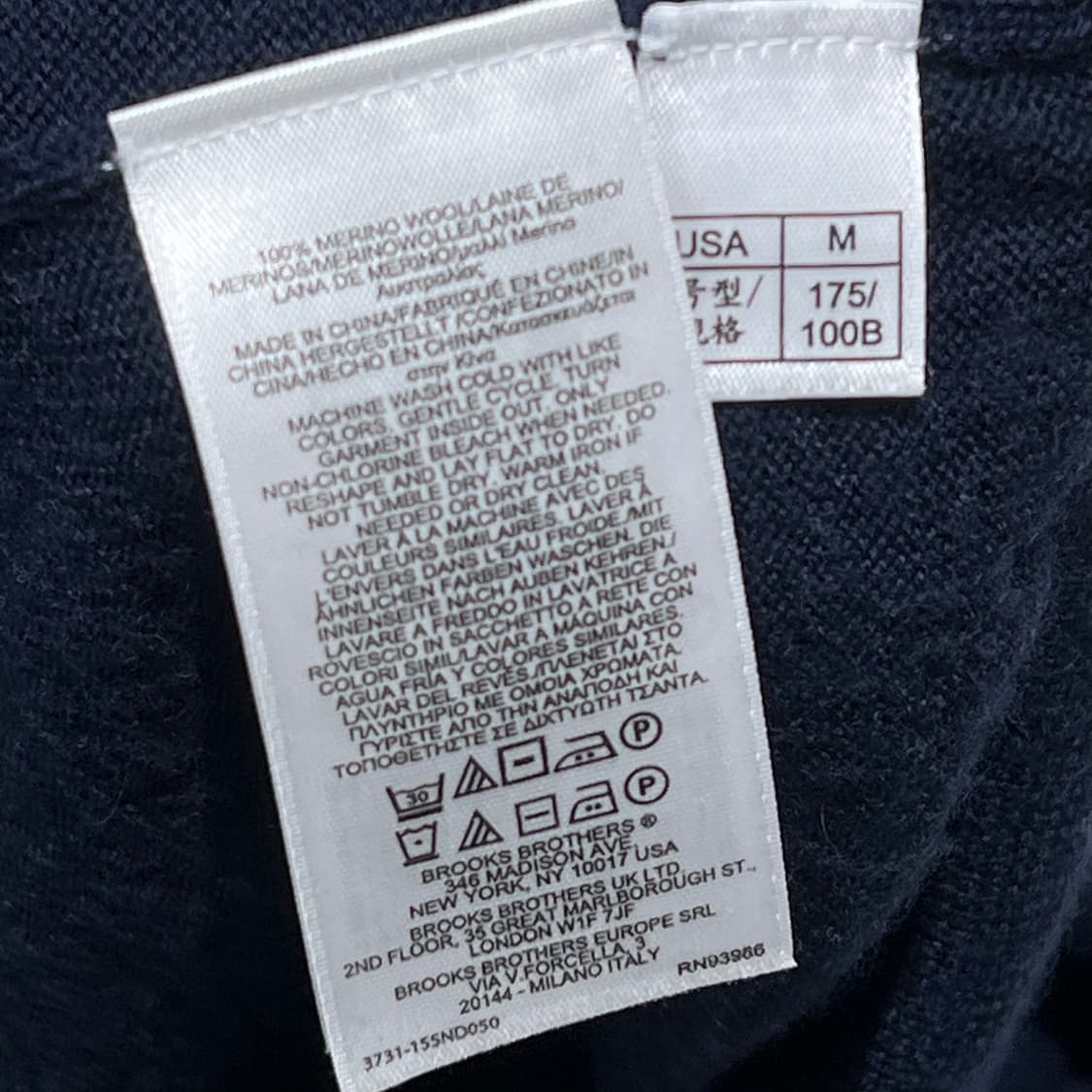 브룩스브러더스 브이넥니트 s10873 상품이미지6