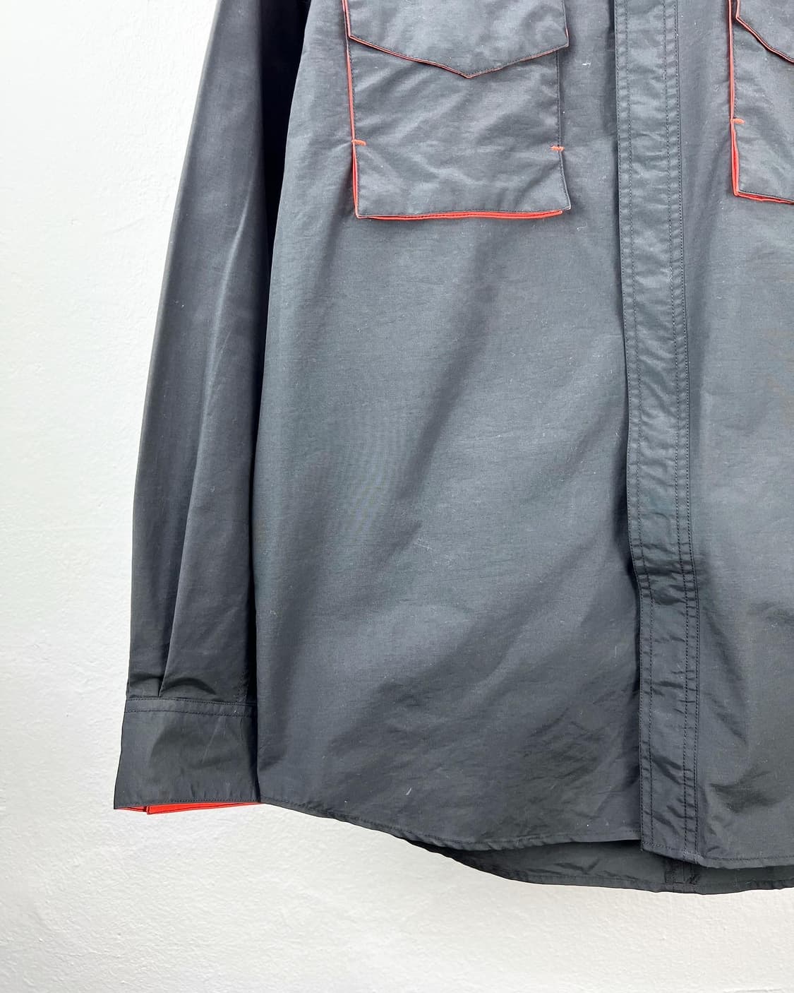 할리 데이비슨 블랙 투포켓 코튼 셔츠자켓 상품이미지3