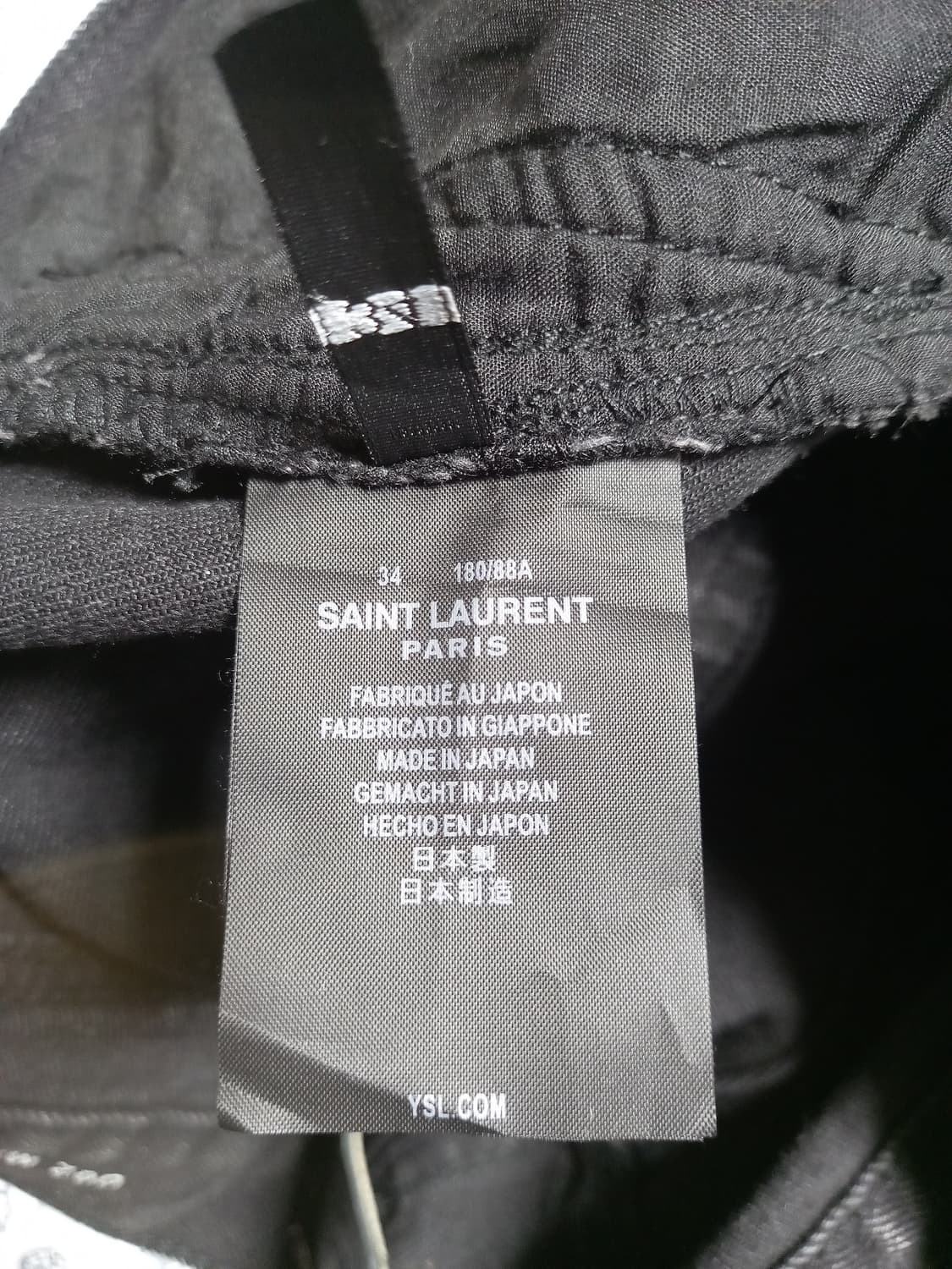 생로랑 흑청바지  새상품  34 상품이미지6