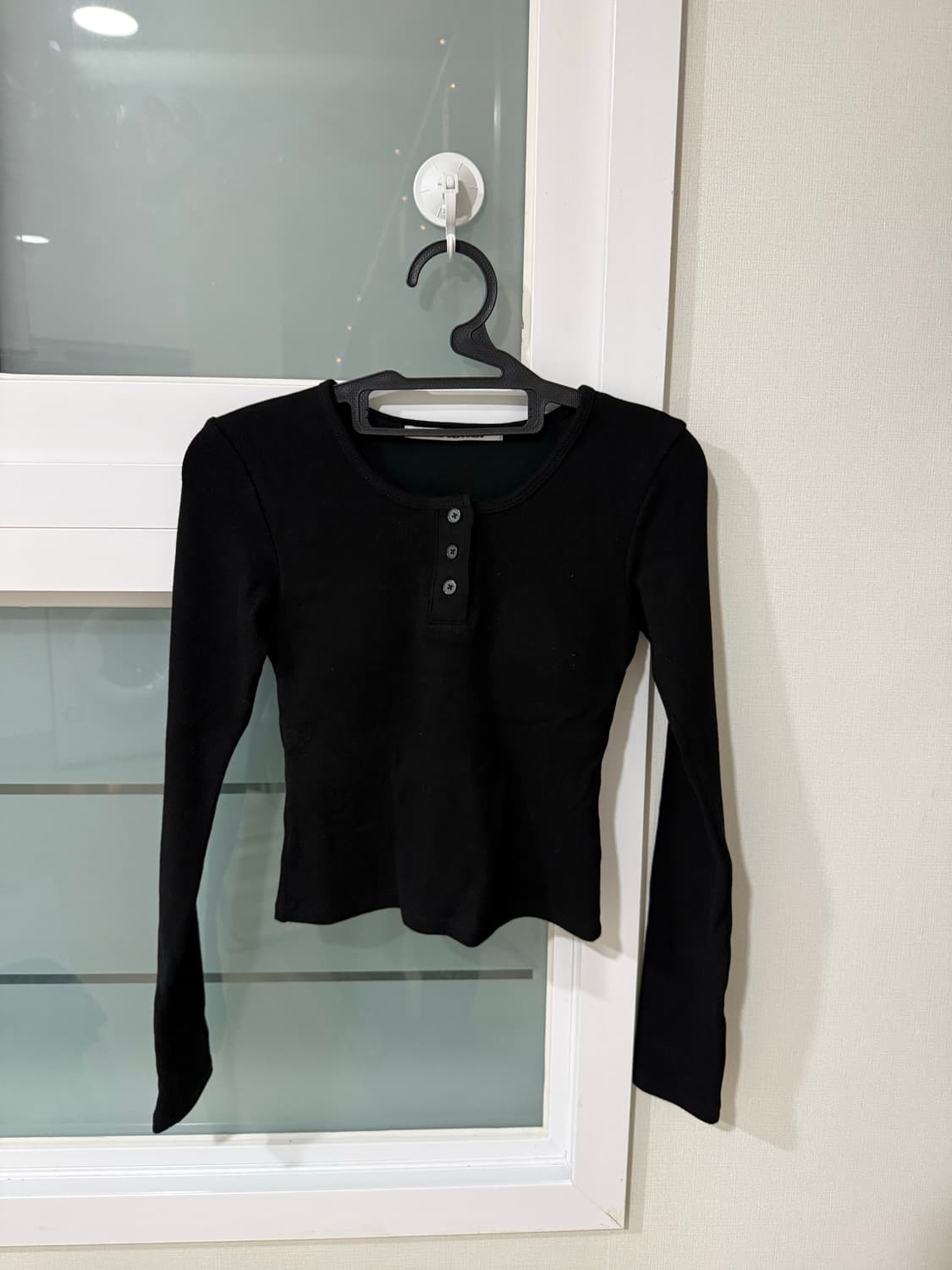 블렉업 헨리넥 긴팔티 캡내장 상품이미지6