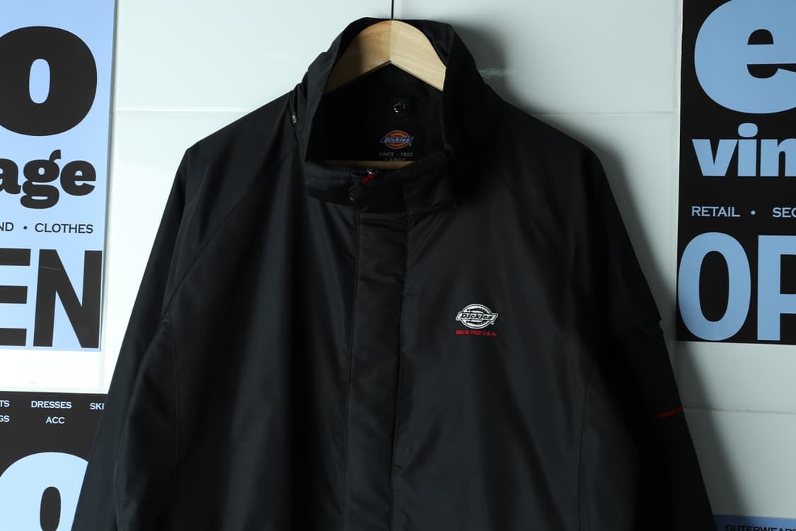 (L-XL) 디키즈 집업 바람막이 점퍼자켓 블랙 테크웨어-H32699 상품이미지3