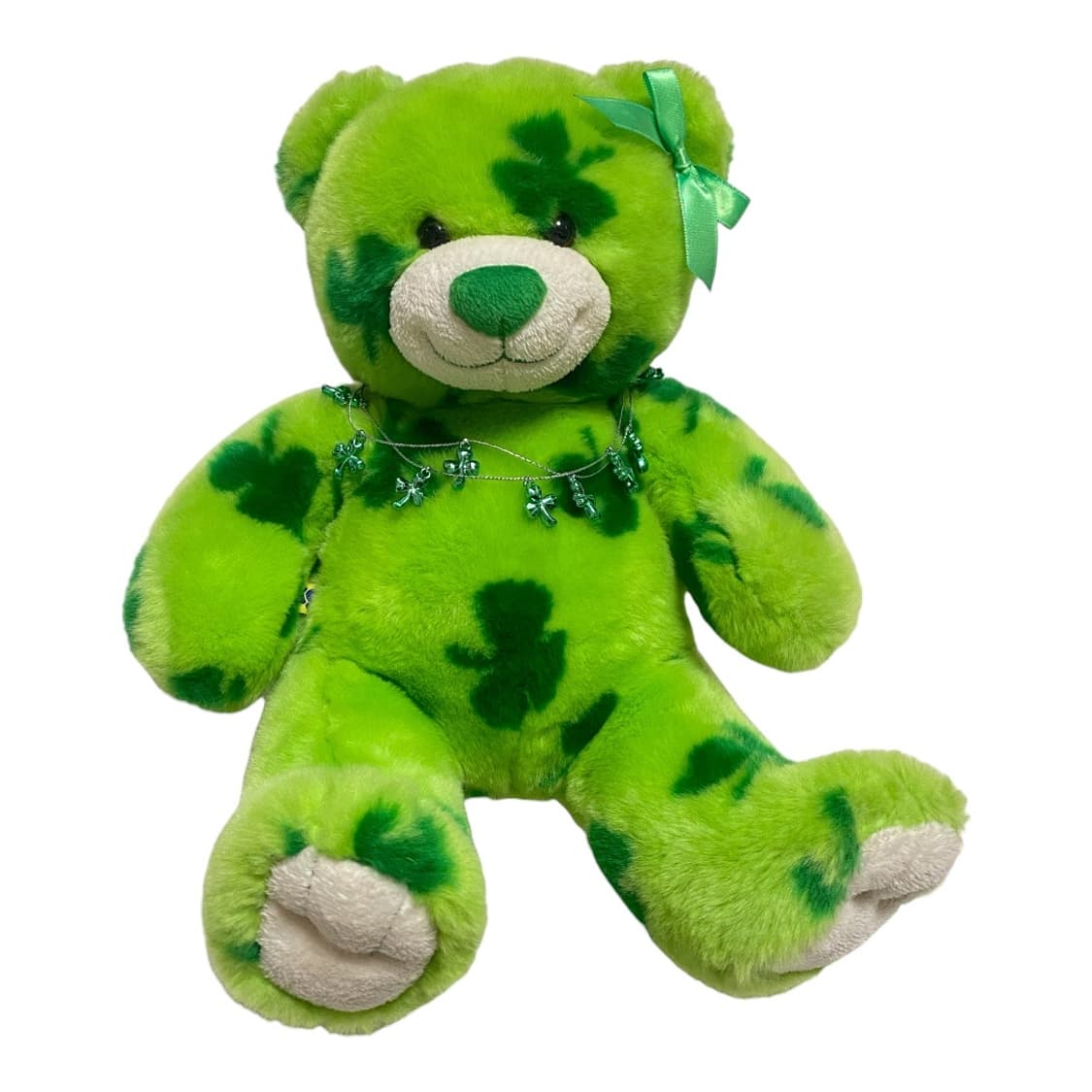 Vintage doll 빌드어베어 네잎클로버 곰인형 행운 초록 상품이미지1