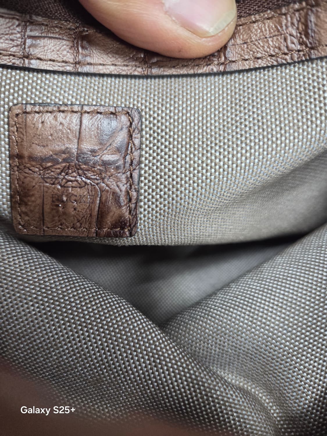 DECKE   브라운가죽   토트백 상품이미지3