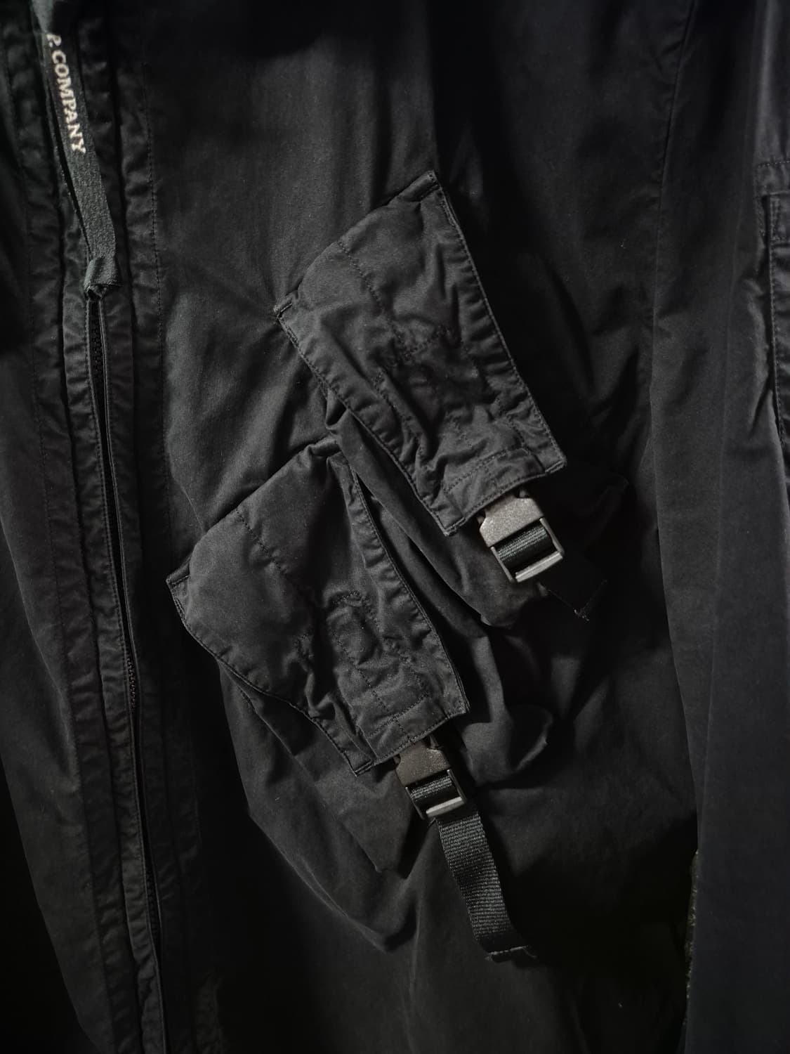 20fw 3xl CP컴퍼니 탄창 오버셔츠 블랙 xxxl(105-110) 상품이미지3