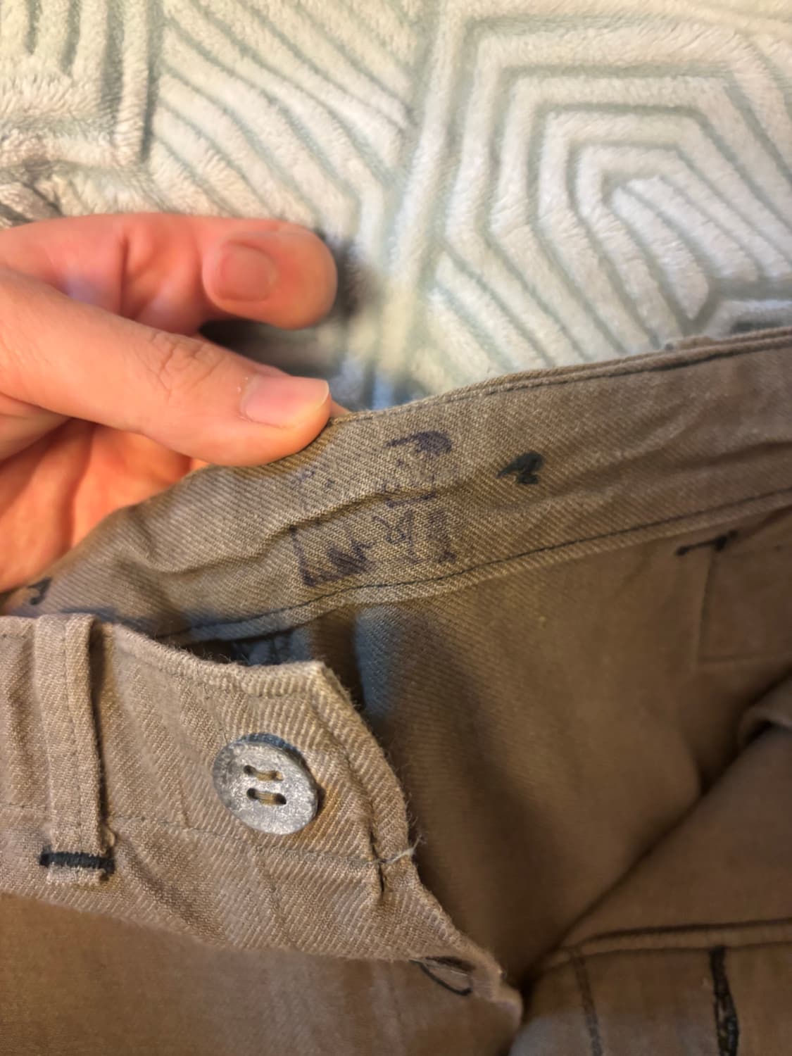 30s 스웨덴군 워크팬츠 상품이미지3