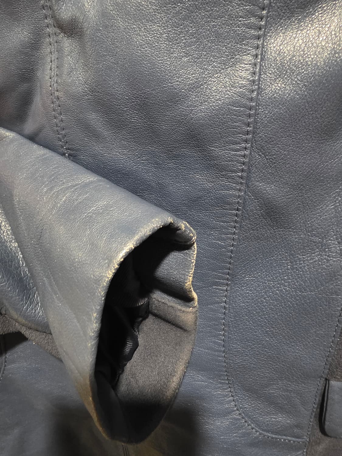 CROCODILE LADIES 양가죽 자켓 95 상품이미지7