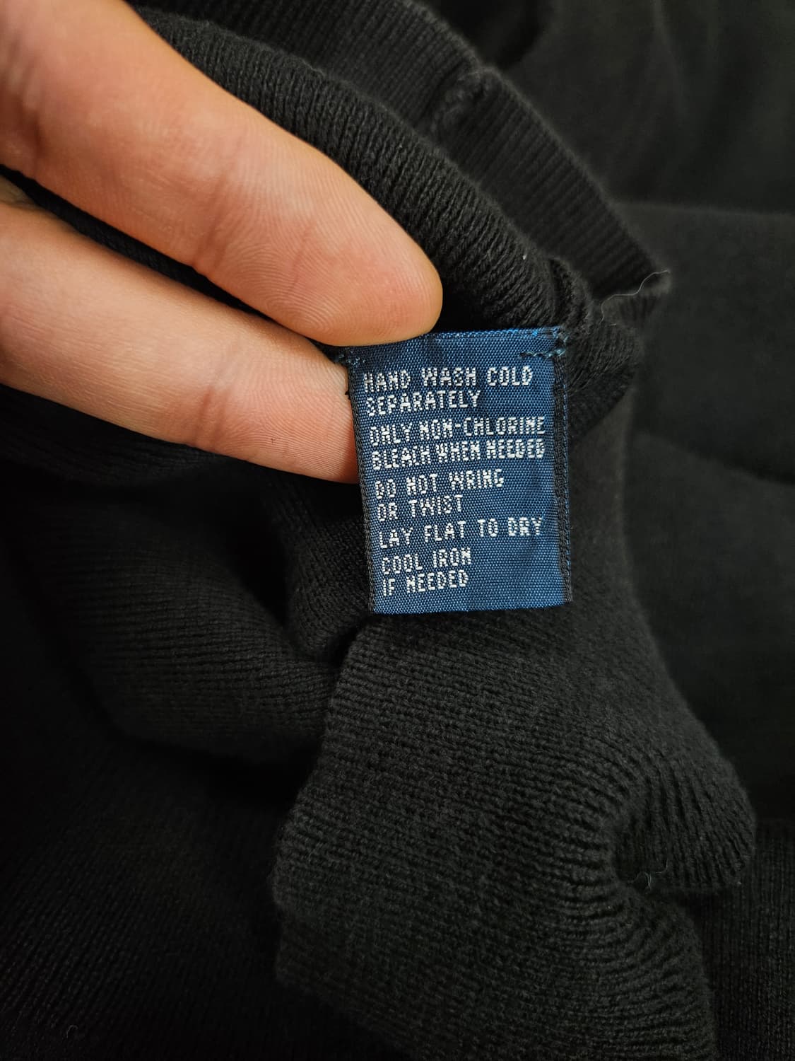 폴로 랄프로렌 브이넥 니트 급처 상품이미지4