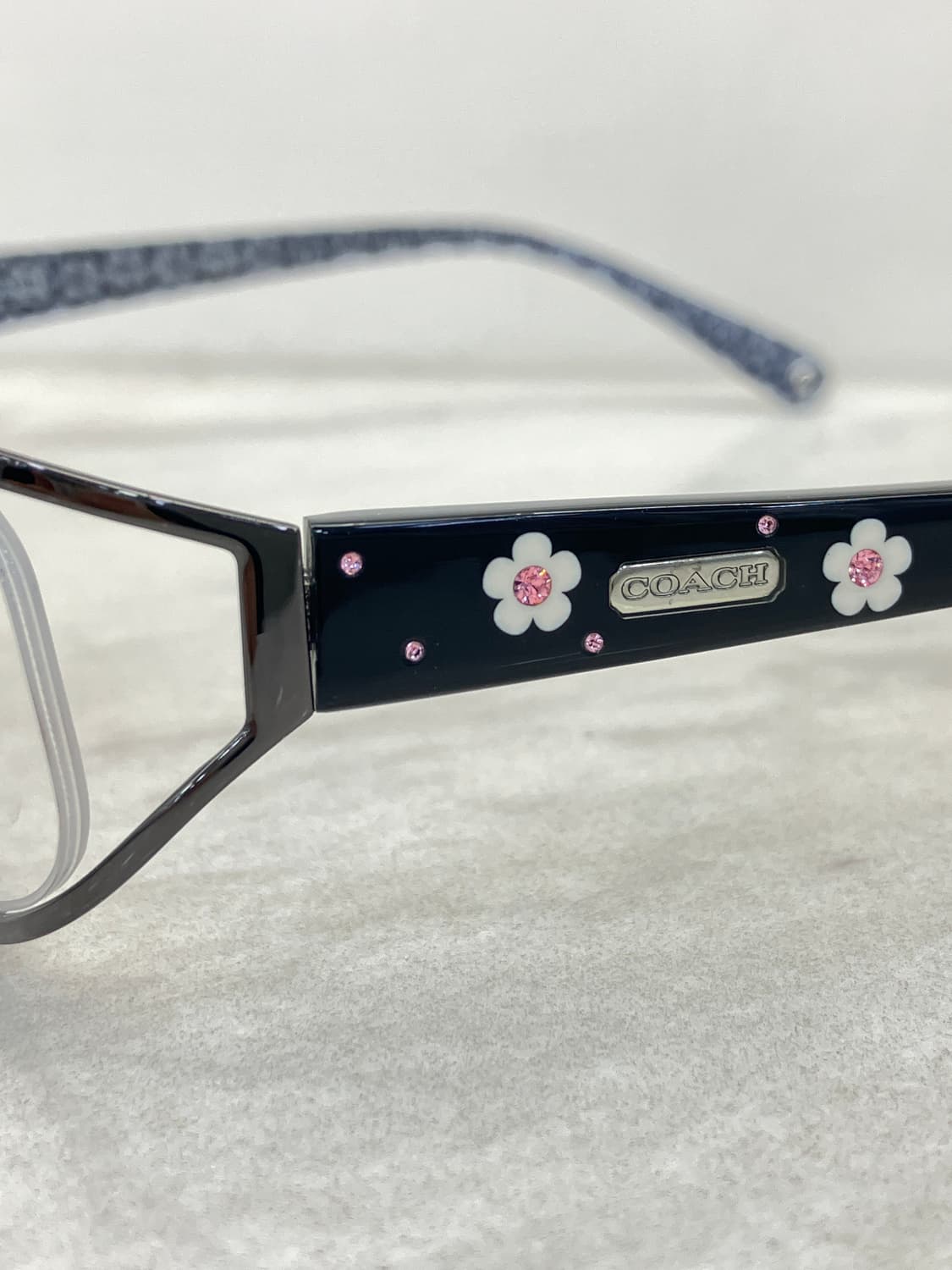 B45 코치 COACH 사이드 와이어 오벌 메탈테 안경 상품이미지7