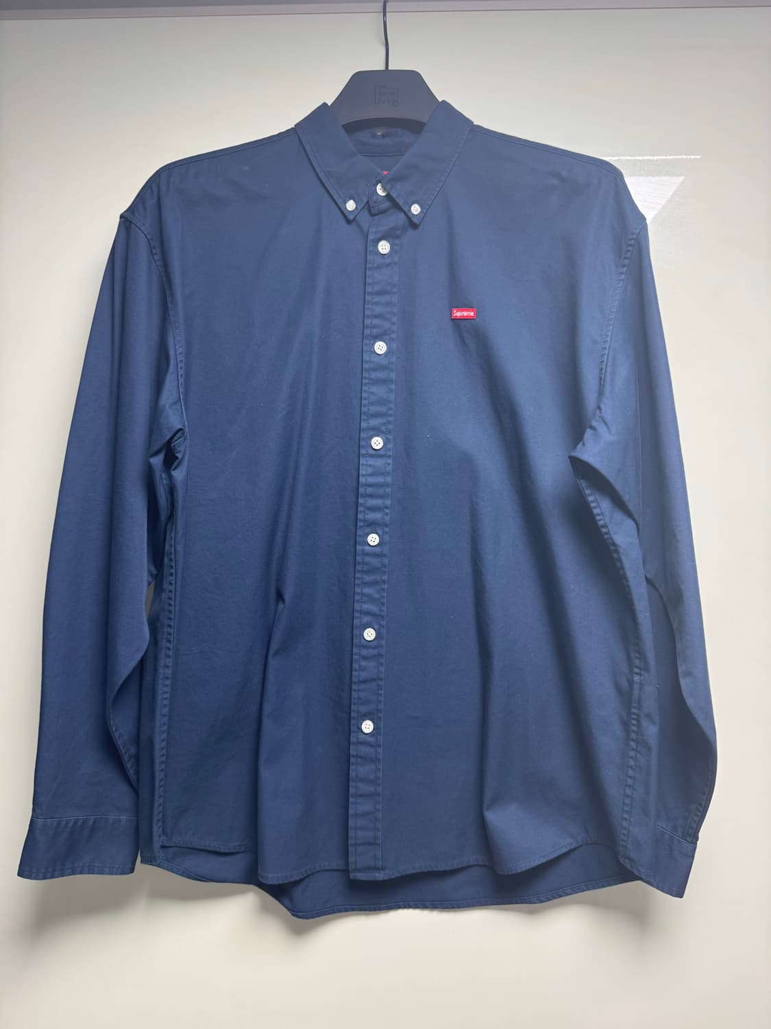 슈프림 스몰 박스 셔츠 네이비 - 23FW 상품이미지3