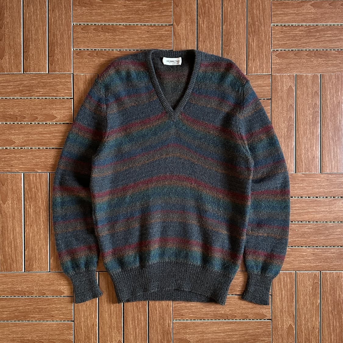 90‘s Hemmond italy made v-neck wool knit 상품이미지1