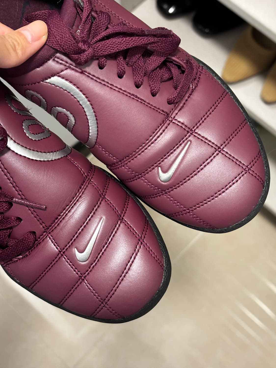 나이키 토탈 90 3 SP 보르도 앤 메탈릭 실버 (240 us6) 상품이미지1