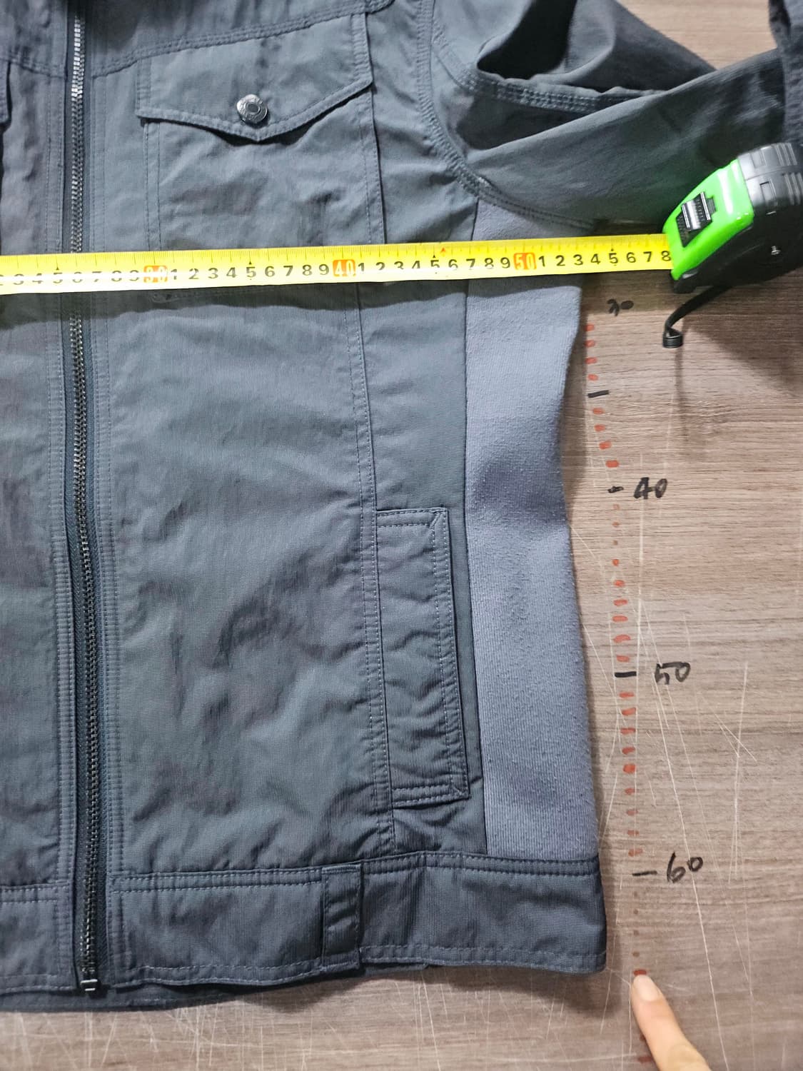 리바이스 배색 그레이 자켓 S  90  남성용 상품이미지10