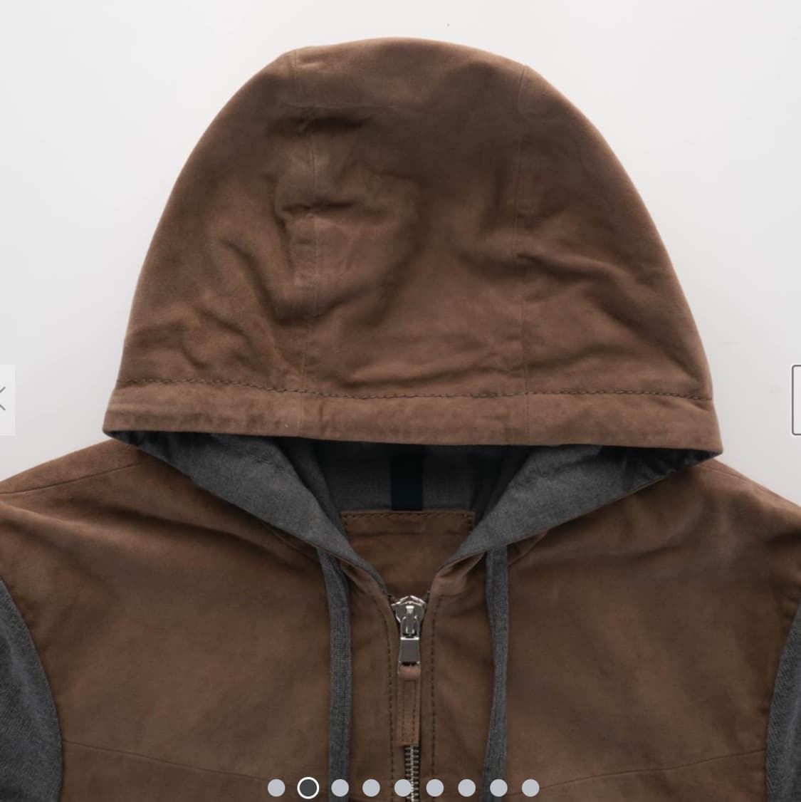 The Jack Leathers 스웨이드 후드 집업 새상품 상품이미지2