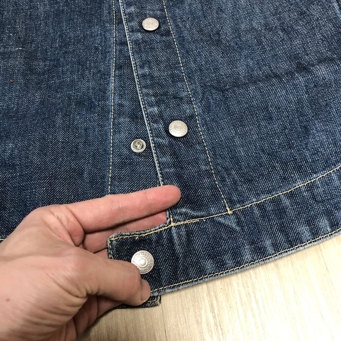 (M) 00's 리바이스 엔지니어드진 70100-0835 데님 엔진 자켓 상품이미지2