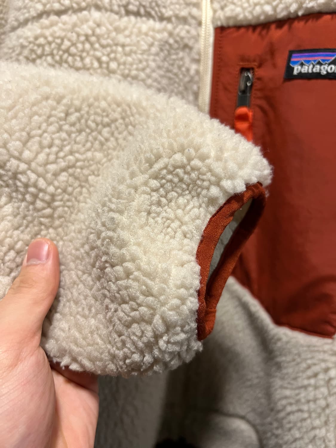 [S]파타고니아 레트로 X 화이트 플리스 자켓 상품이미지5