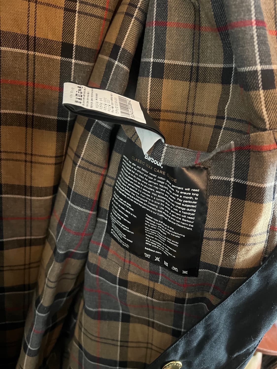 바버 인터네셔널 a7 (42사이즈) 상품이미지3