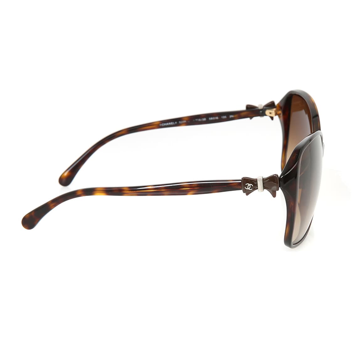 샤넬 클래식 리본 선글라스 브라운 레오파드 선글 5205 상품이미지4