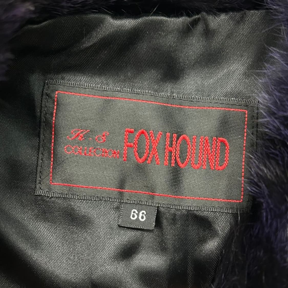 폭스하운드 레오파드 모피 코트 양가죽 66 상품이미지4