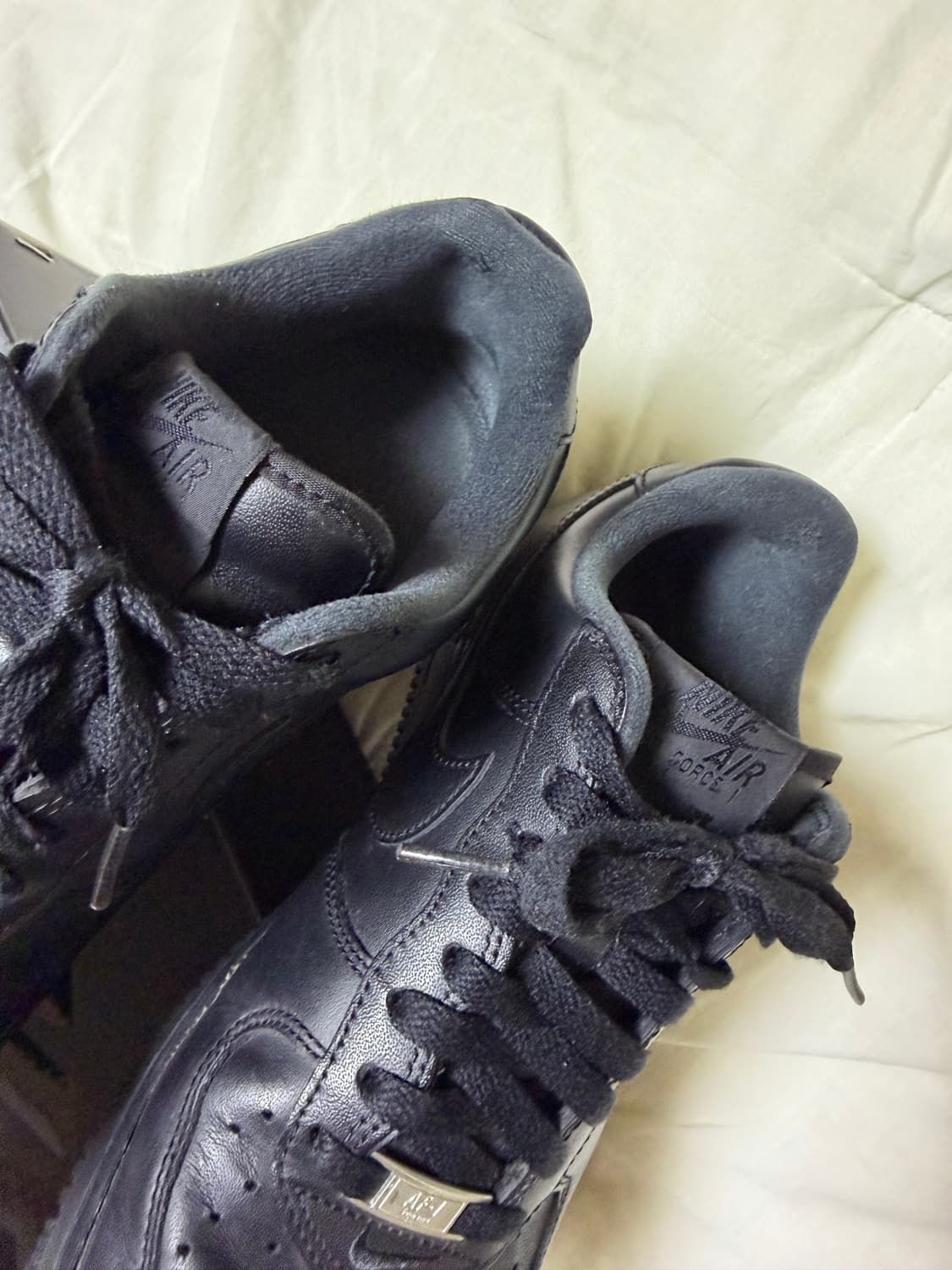 260 나이키 슈프림 에어포스 블랙 상품이미지7