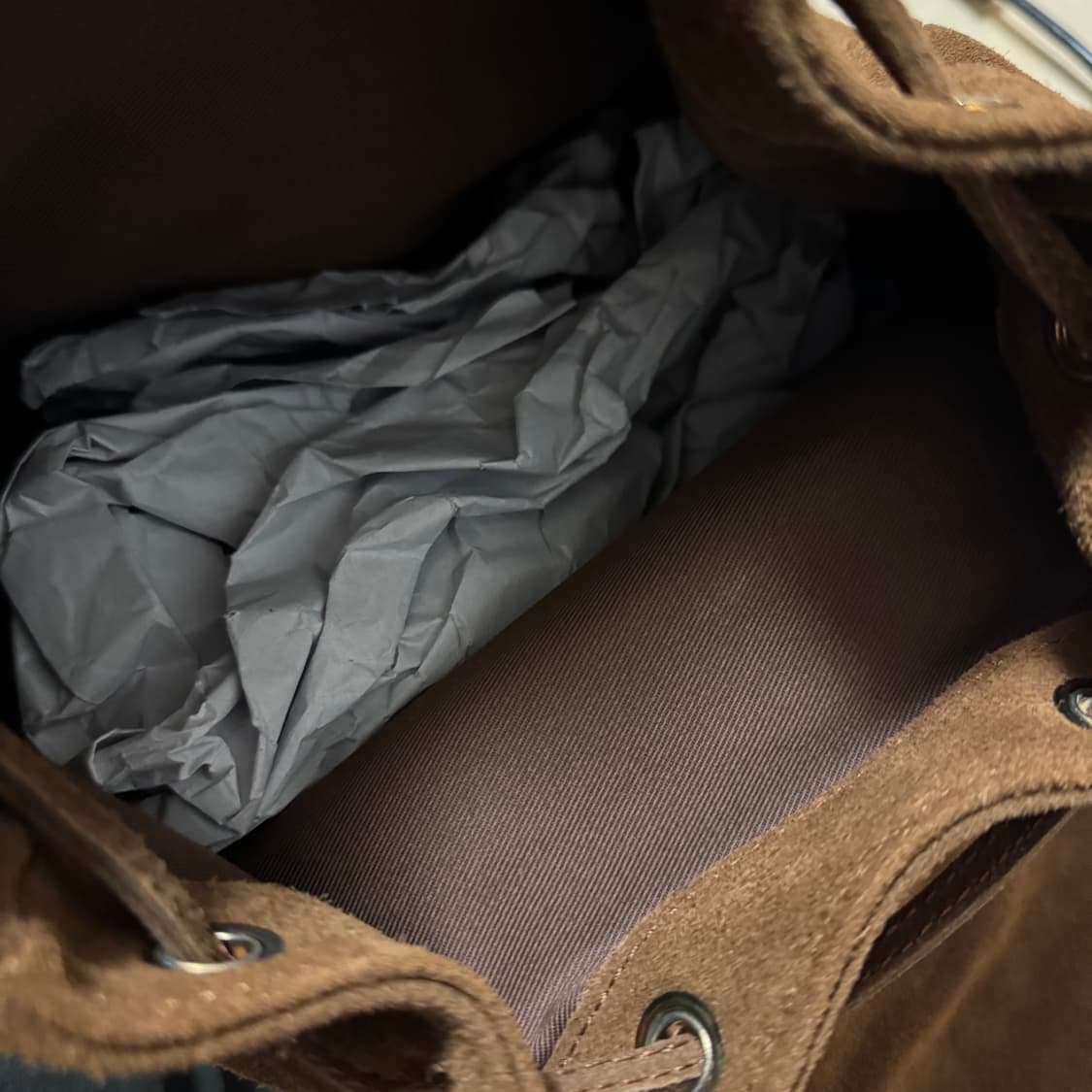 소프트서울 스웨이드 백팩 브라운 상품이미지6