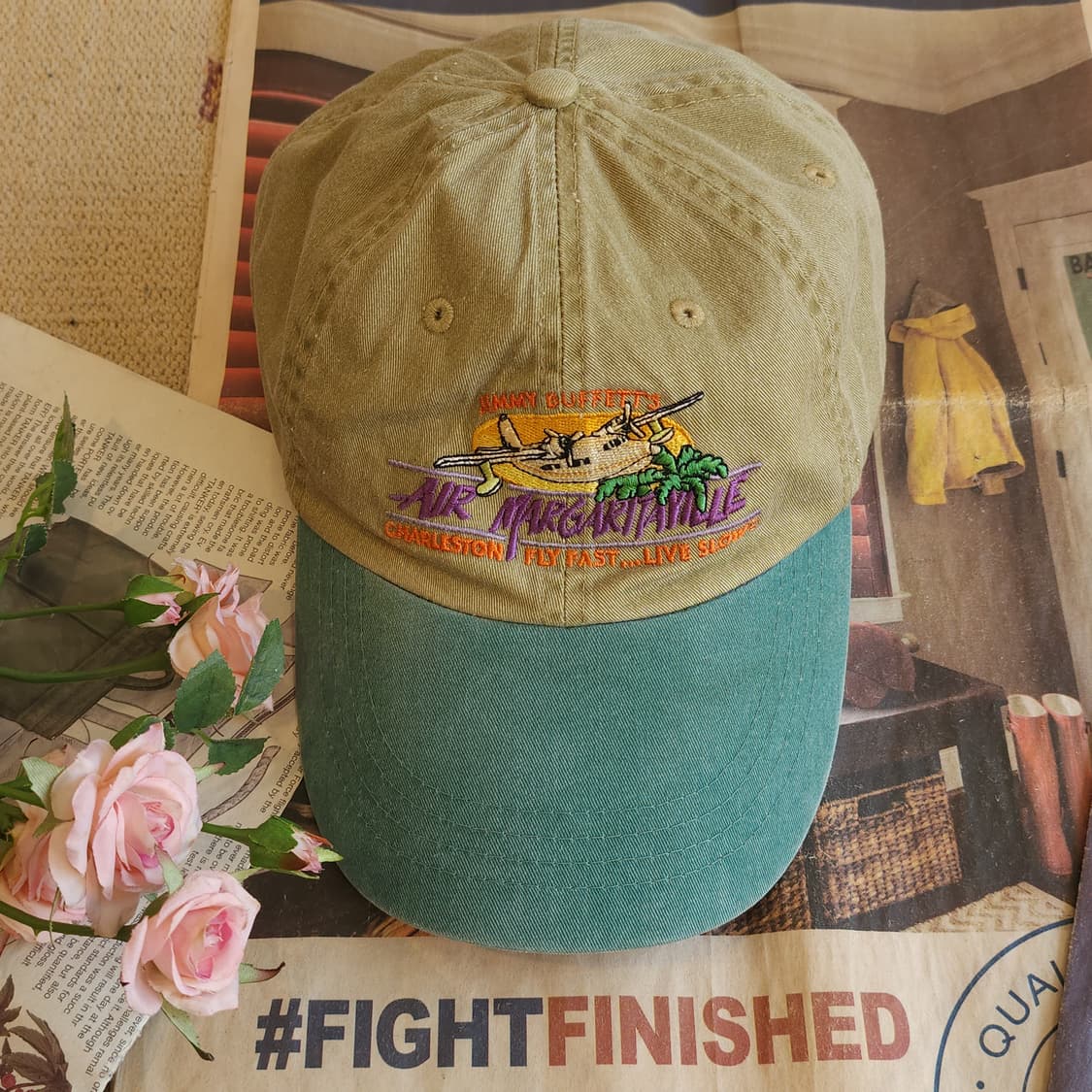 90s 빈티지 캡모자 애니멀 캡모자 트러커캡 미국 빈티지 경비행기 상품이미지1