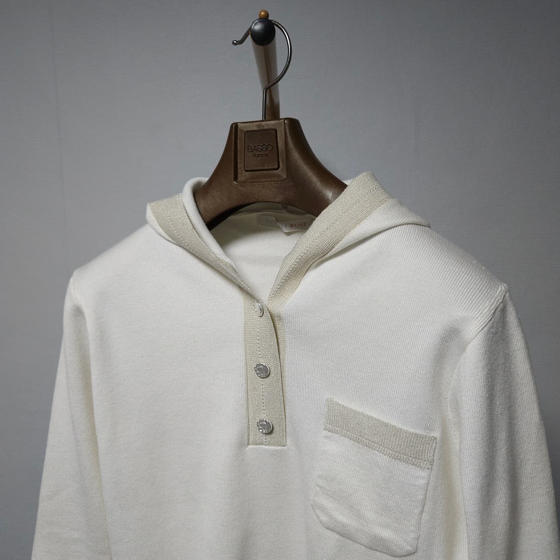 올리브데올리브 여성 후드 니트 상품이미지2