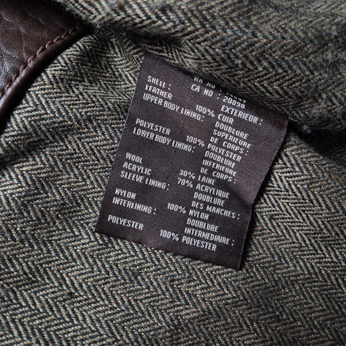 [M] 앤드류마크 리얼레더자켓 상품이미지9