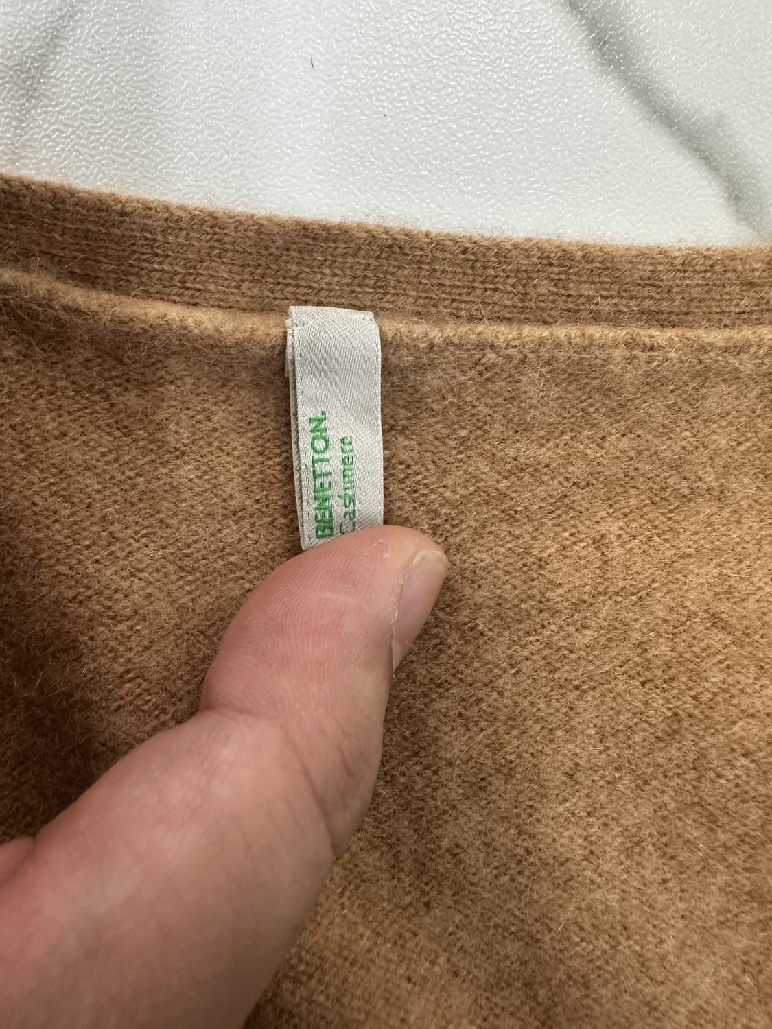 베네통 캐시미어 100% 가디건 상품이미지3