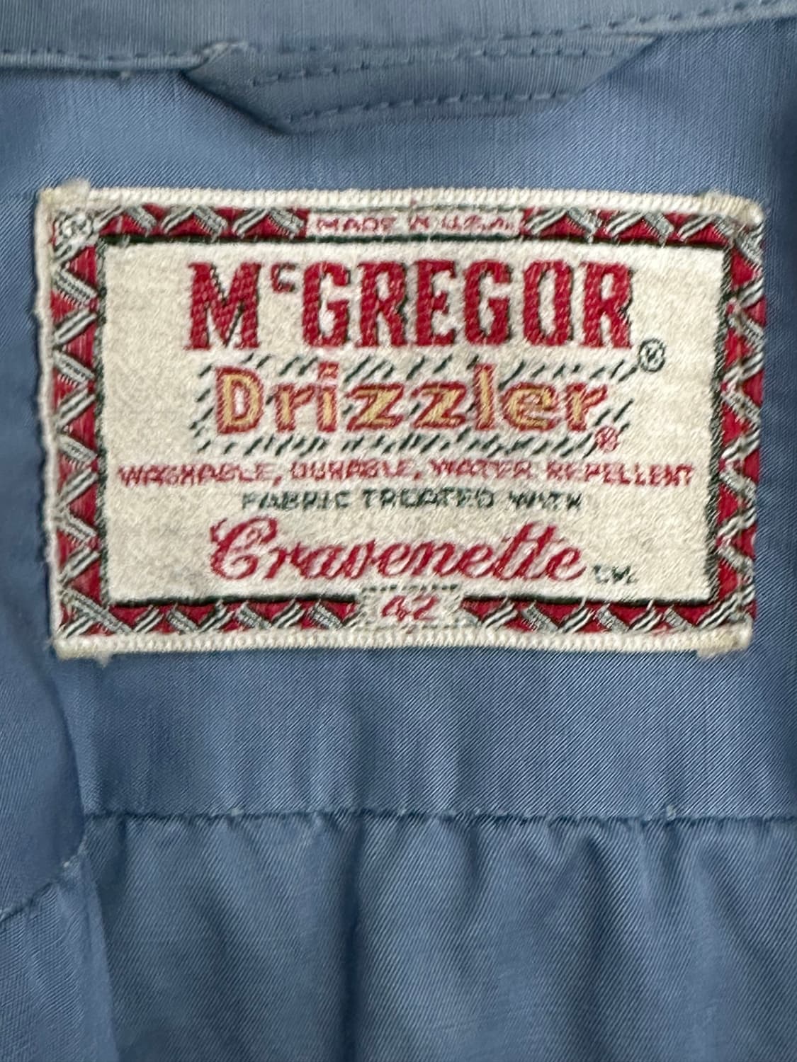 Late 50s Mcgregor 드리즐러 자켓 42 상품이미지6