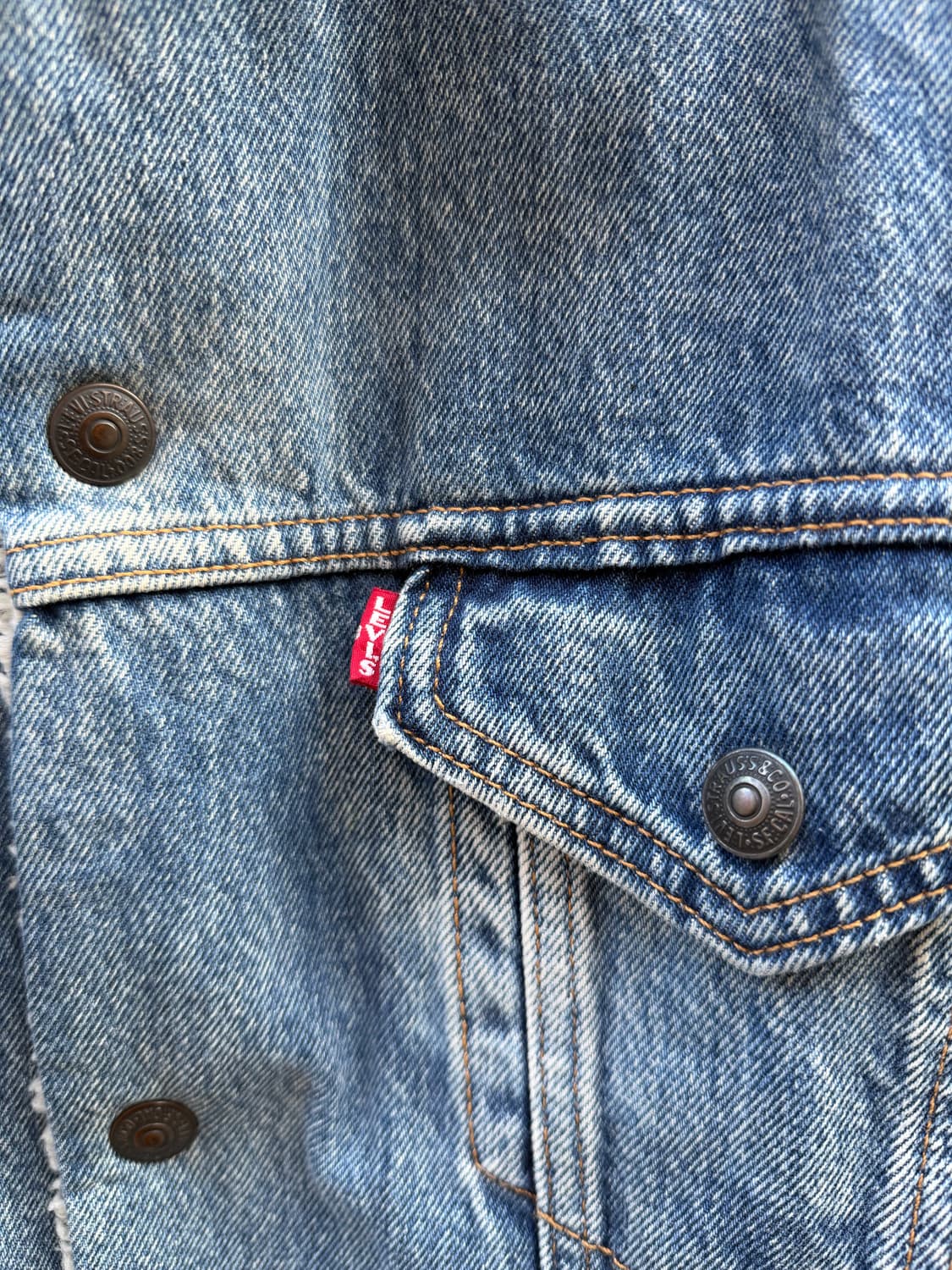 리바이스 프리미엄 쉐르파 데님 트러커 자켓 상품이미지4