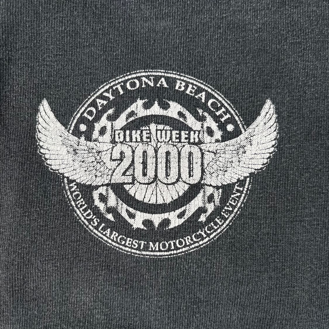 빈티지 2000 데이토나 비치 바이크 위크 포켓 반팔 상품이미지4