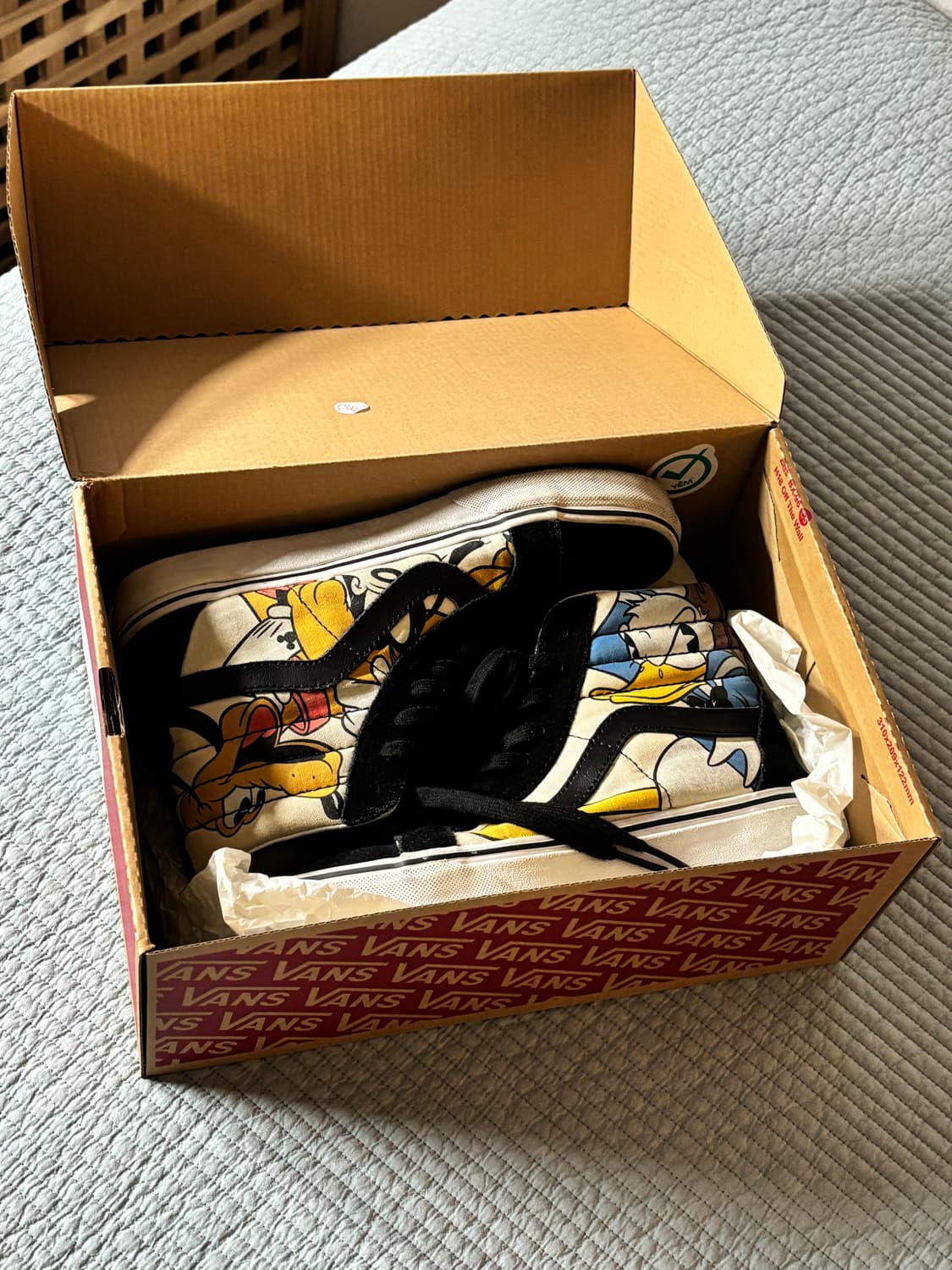 Vans x Disney 하이탑 운동화 상품이미지1