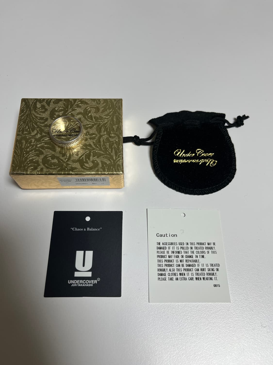 언더커버 undercover giz 링 반지 상품이미지2