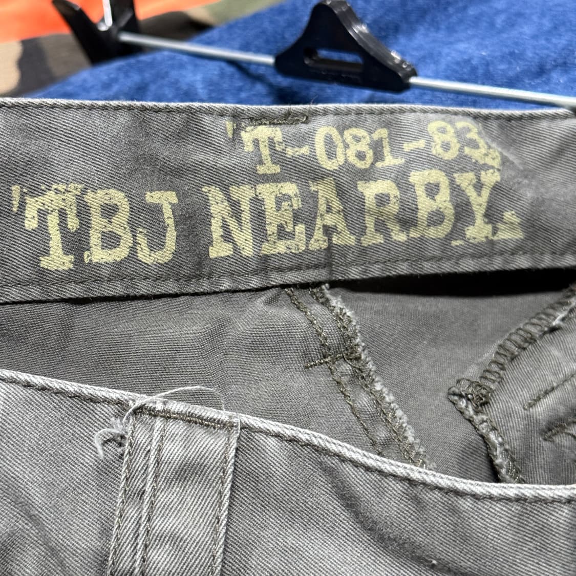 VTG 빈티지 밀리터리 멀티 포켓 와이드 카고 팬츠 상품이미지8