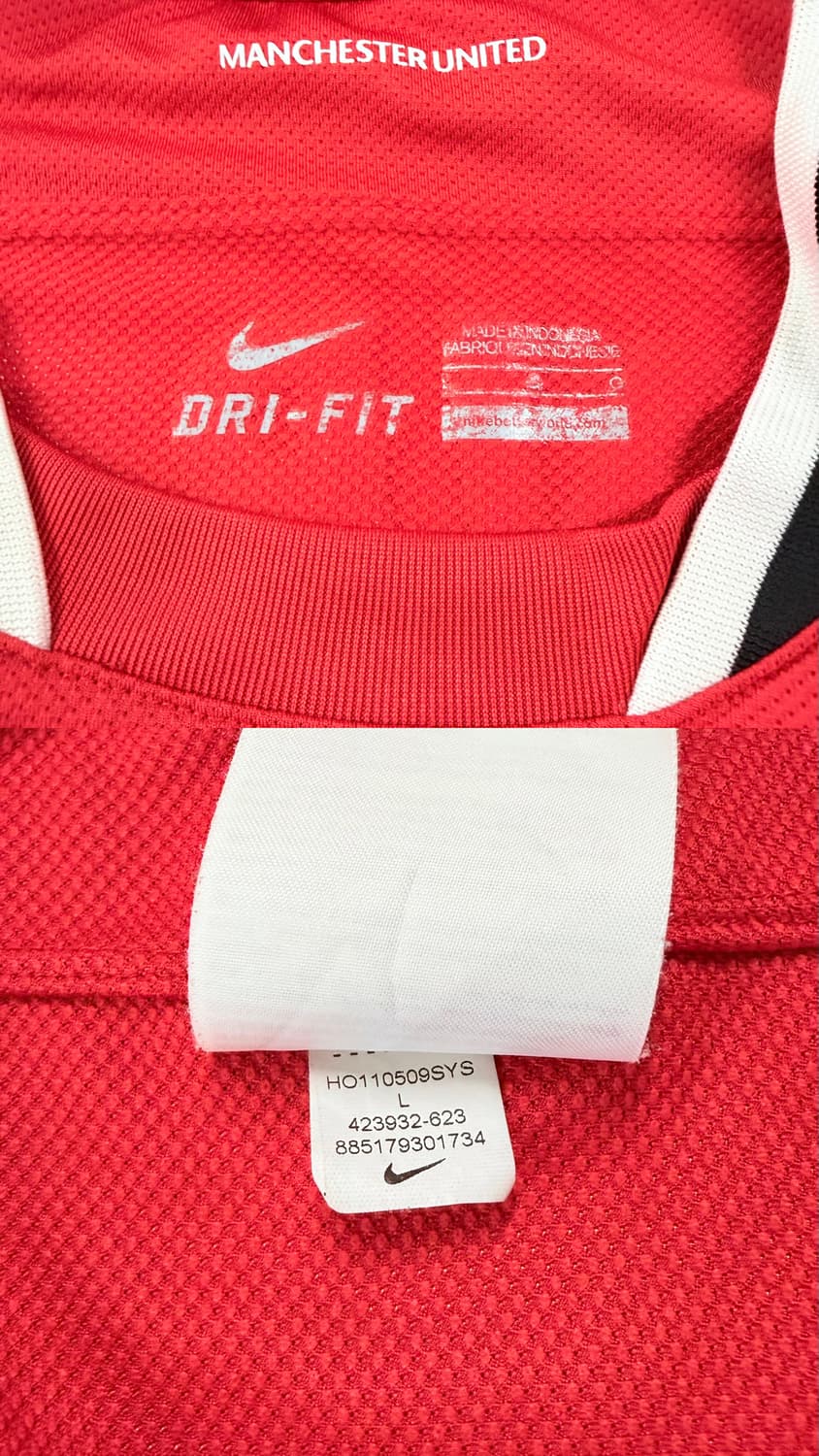 11-12 맨유 홈 에브라 유니폼 상품이미지9