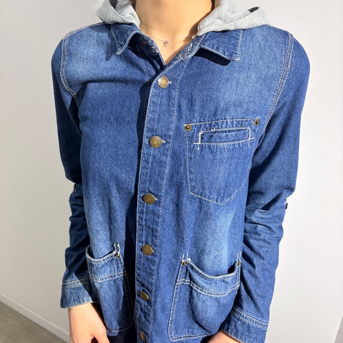 Sorridere y2k 데님자켓 상품이미지3