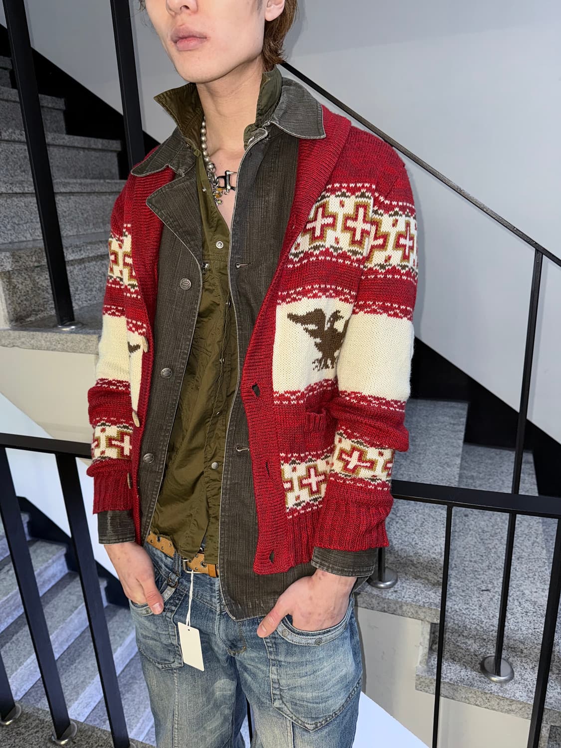 cowichan sweater cardigan 상품이미지3