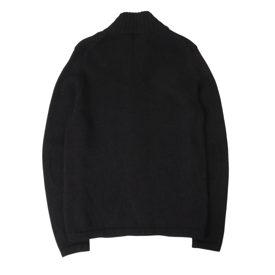 라코스테 블랙 알파카 블렌드 울 집업 가디건 상품이미지5