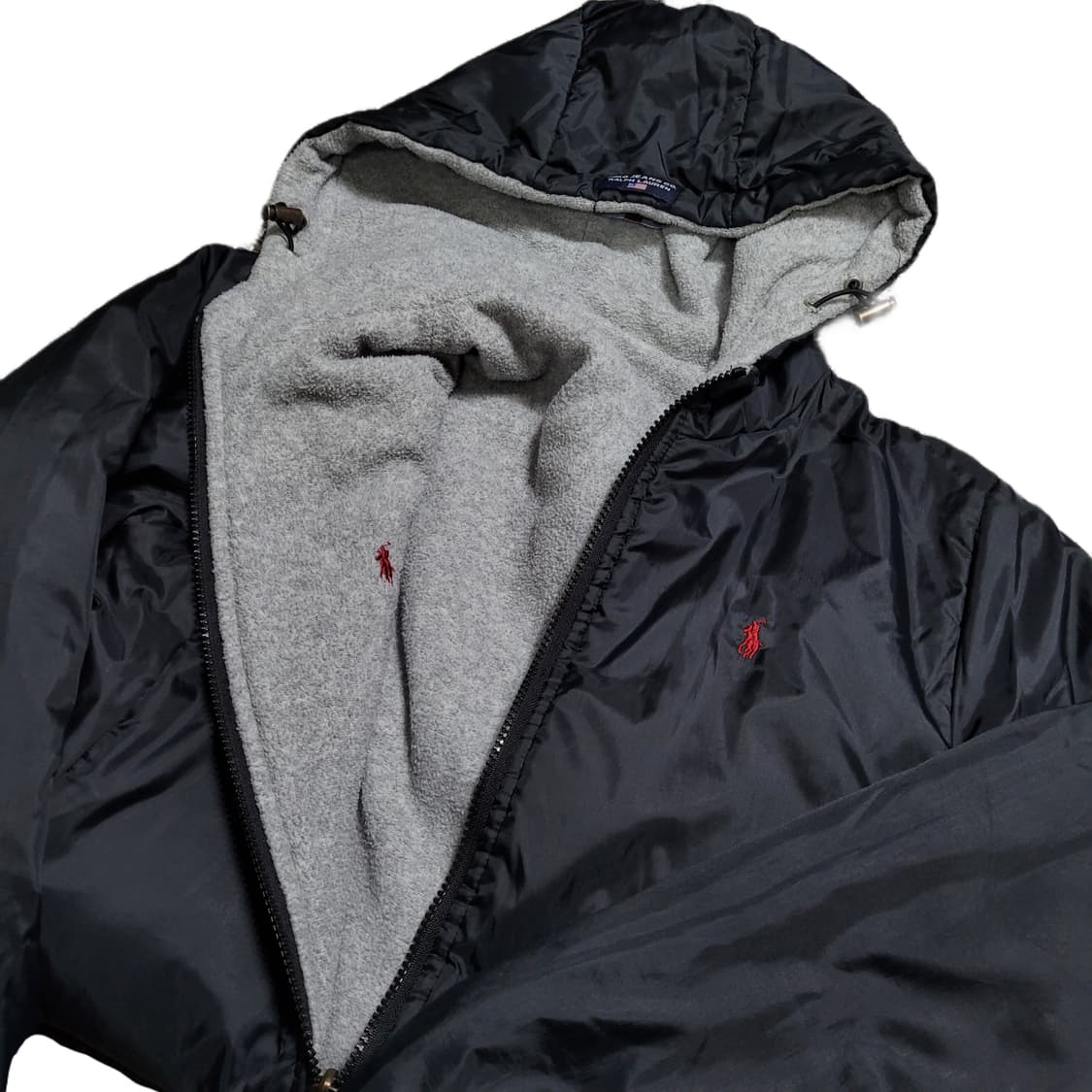 M 폴로 리버시블 후리스 후드점퍼 상품이미지1