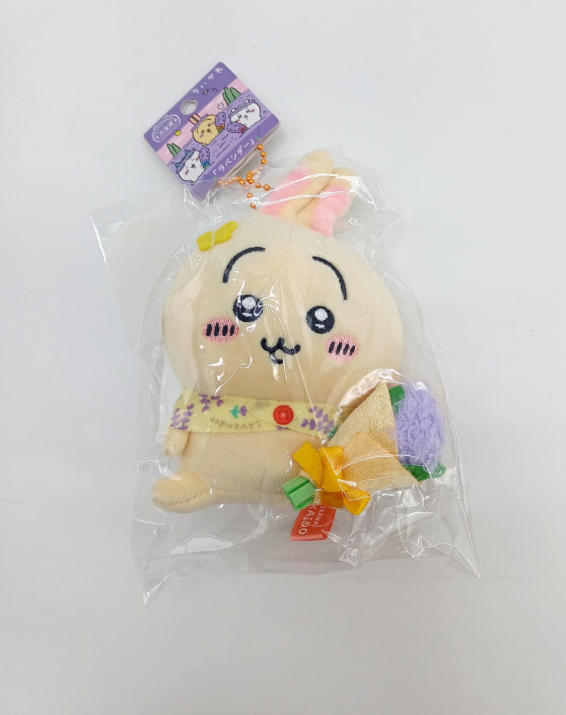 치이카와 먼작귀 우사기 하치와레 일본 라벤더 한정판 키링 인형 상품이미지1